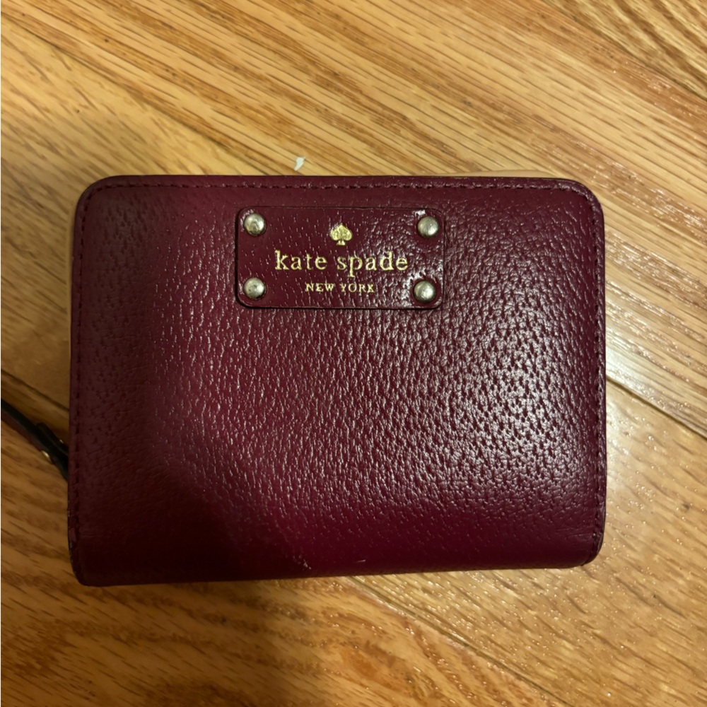 Kate Spade Jeanne Wallet Burgundy